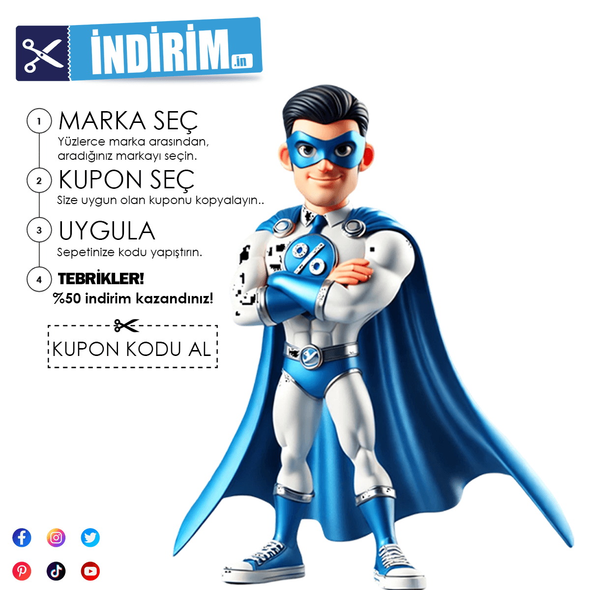 İndirim Kodu Kullanarak Tasarruf Sağla!