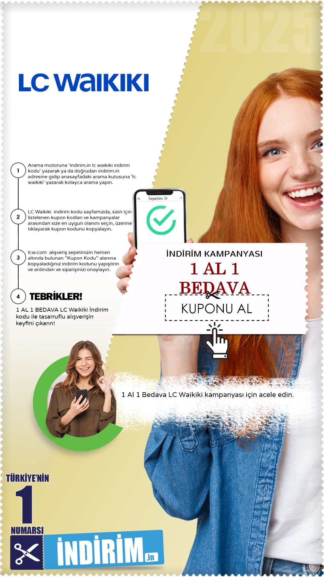 1 Al 1 Bedava Lc Waikiki Kampanyası