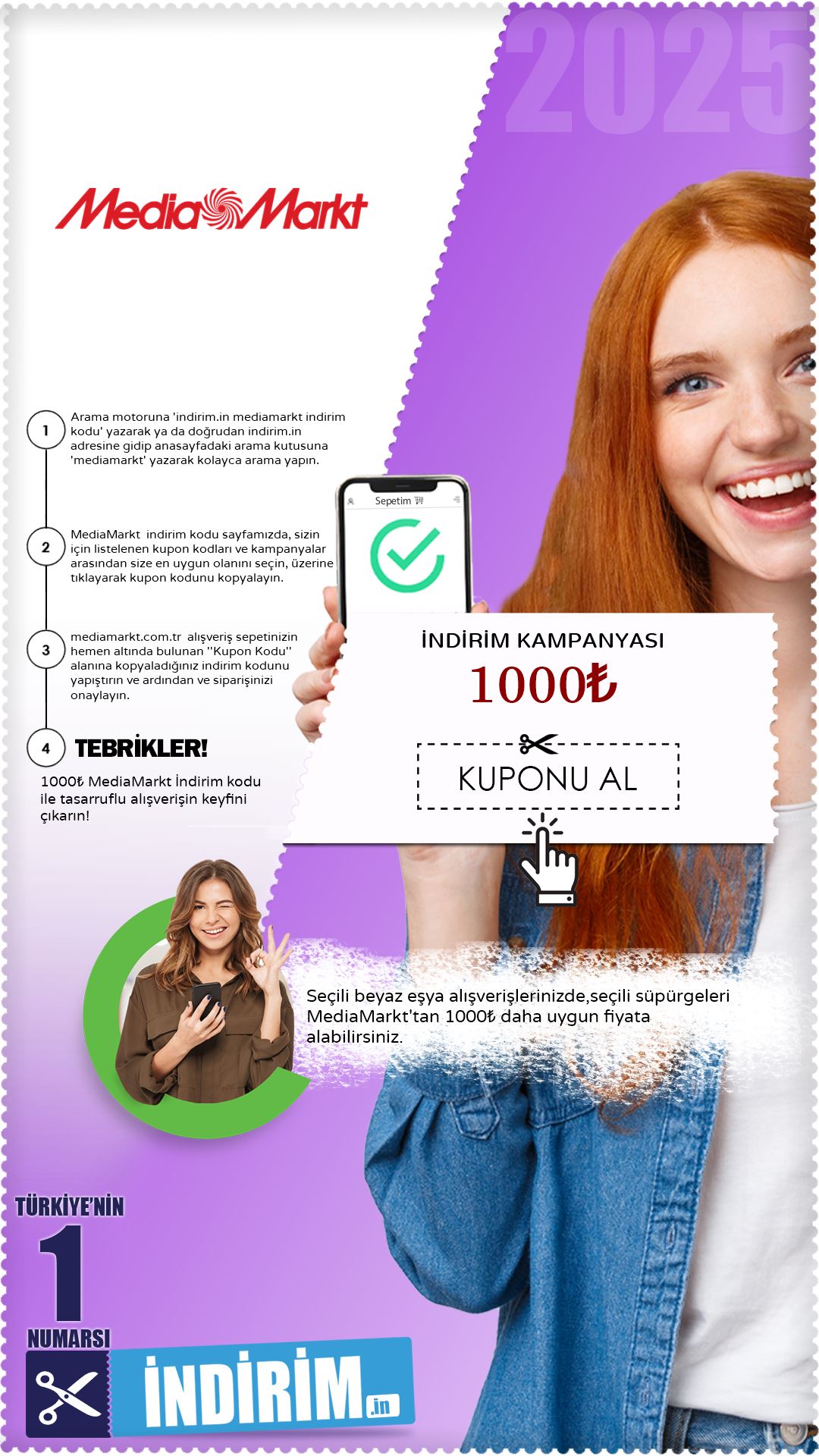 1000₺ Mediamarkt İndirim Avantajı