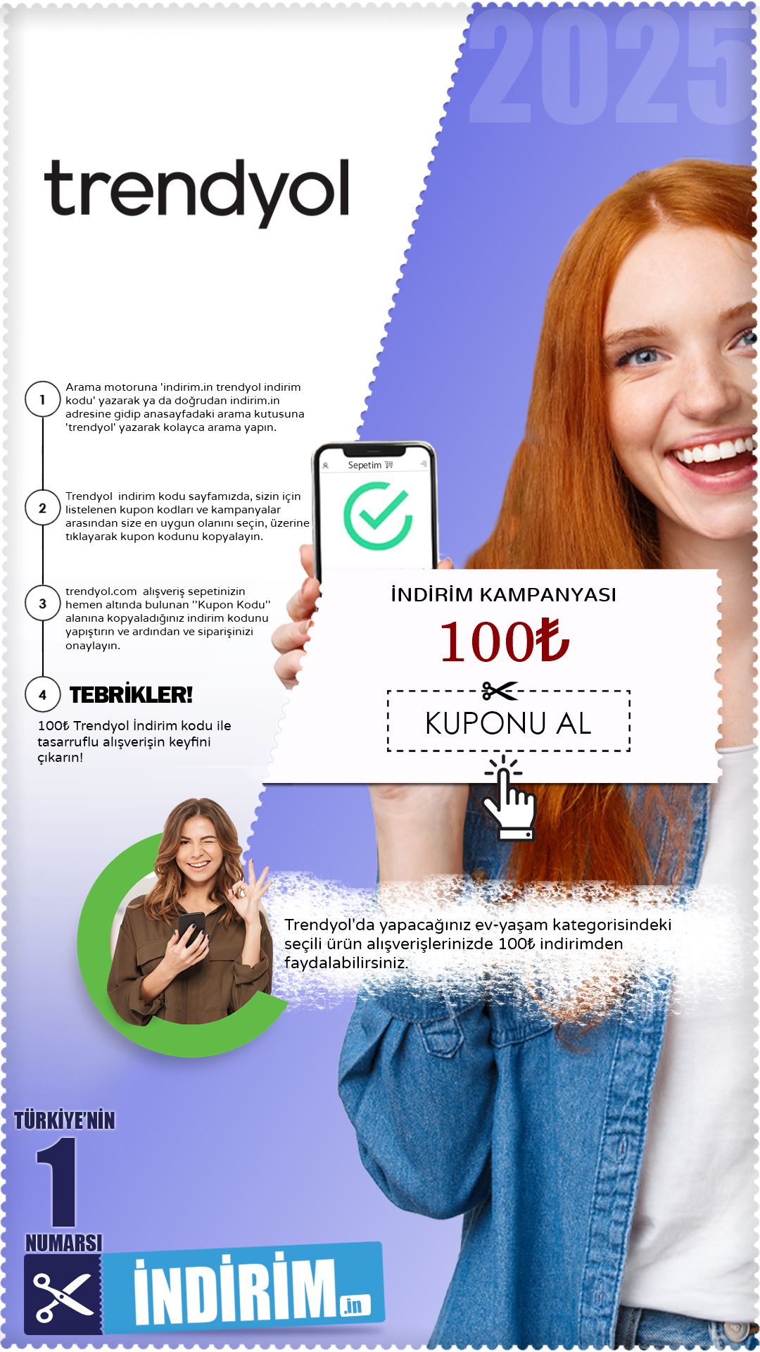 100₺ Trendyol İndirim Avantajı
