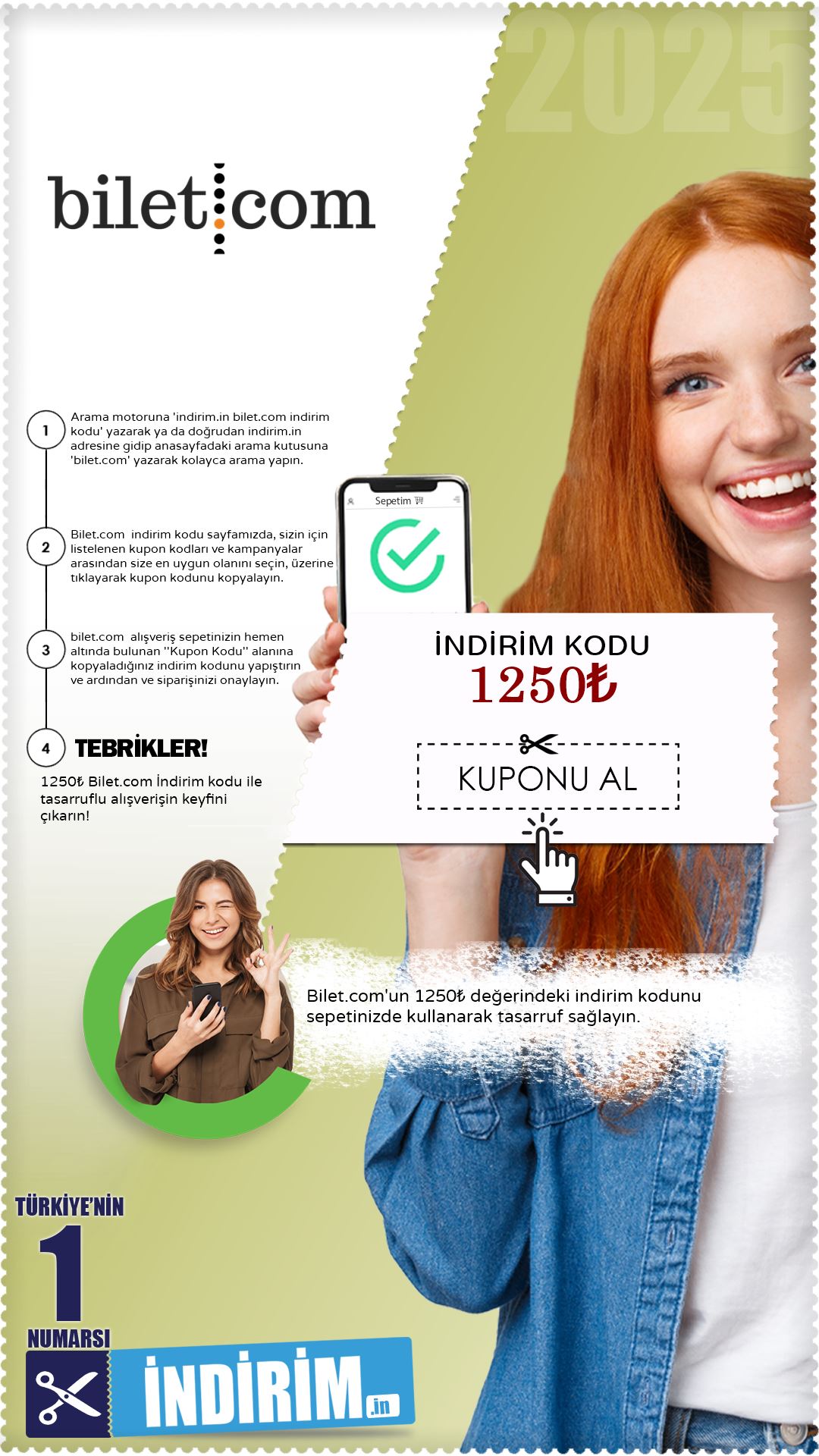 1250₺ Bilet.Com Kuponu Kodu