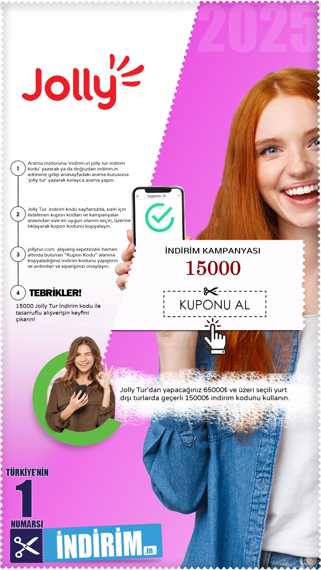 15000₺ Yurt Dışı Tur İndirim Kodu