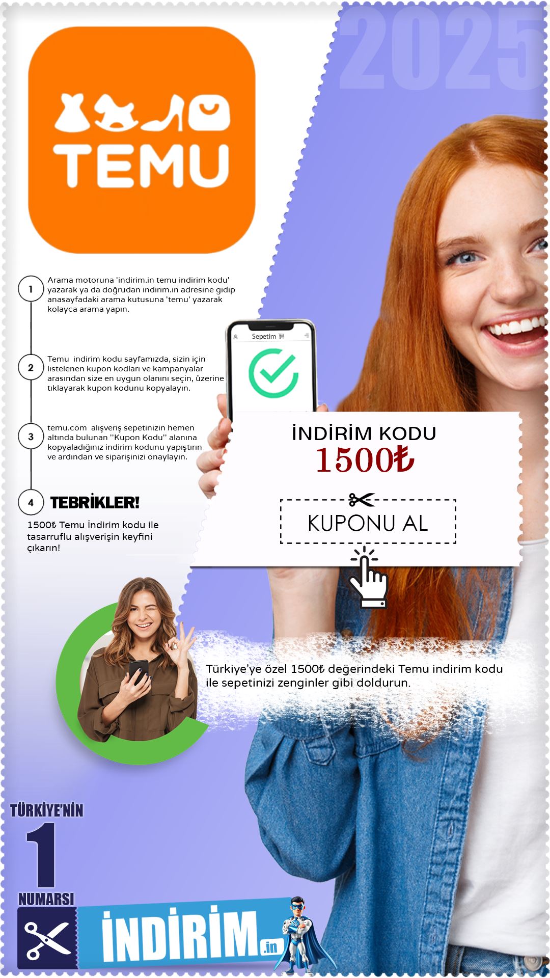 1500₺ Temu indirim kodu