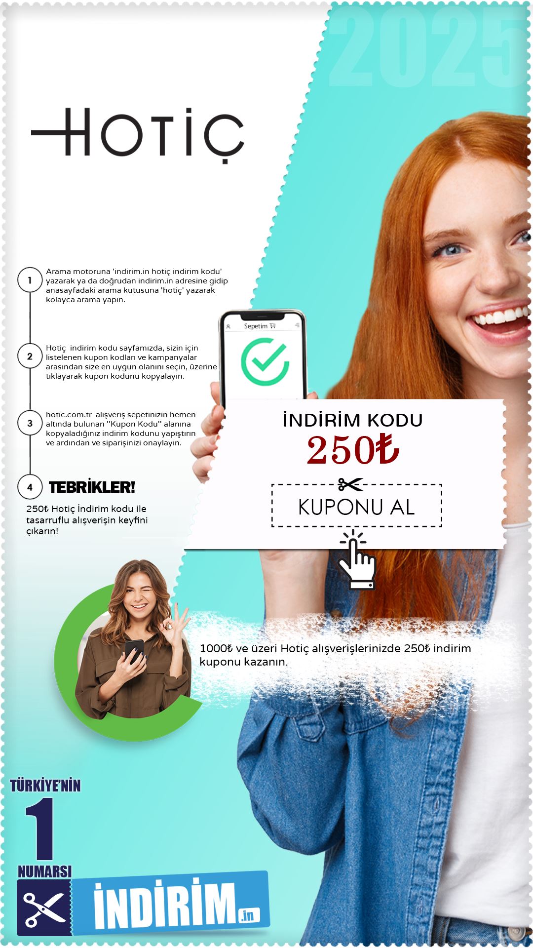 250₺ Hotiç İndirim Kodu