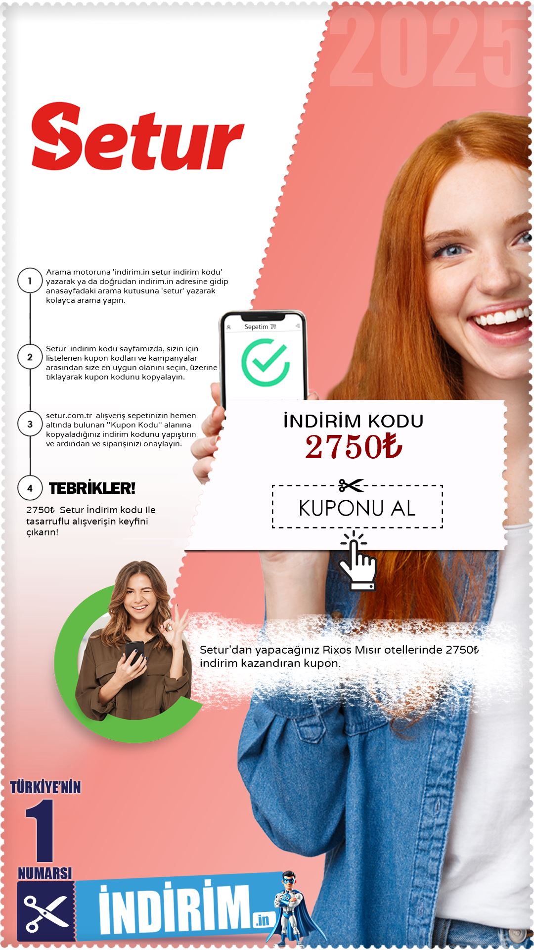 2750₺ Setur İndirim Kuponu