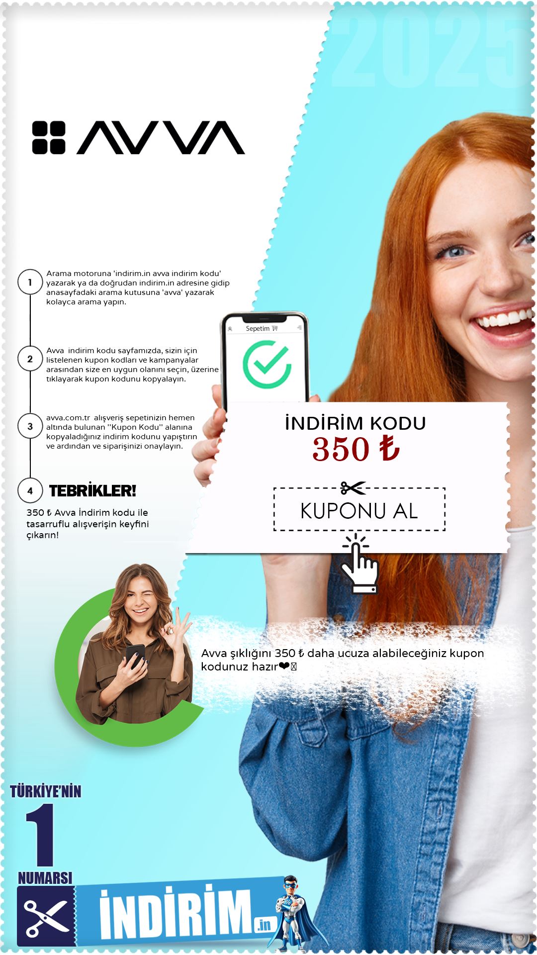 350 ₺ Anında Kazandıran Avva Kupon Kodu