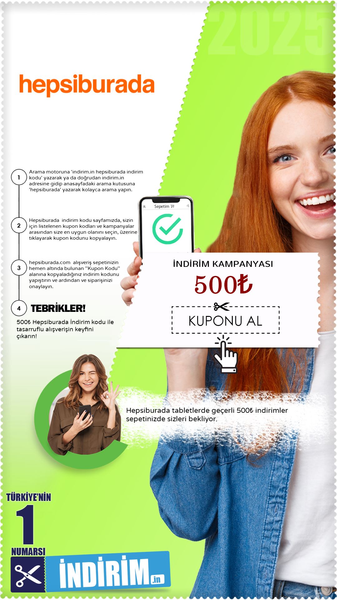 500₺ Hepsiburada İndirim Fırsatı