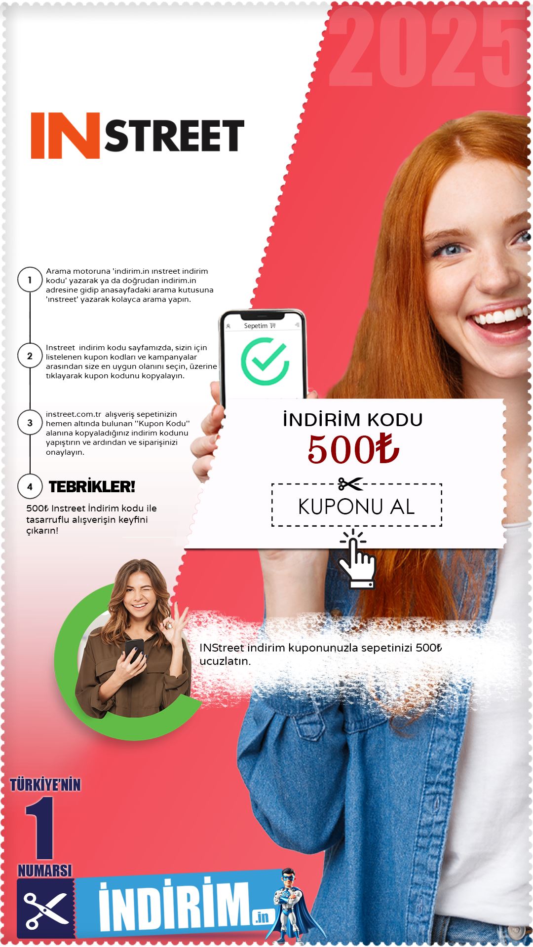 500₺ Instreet İndirim Kodu