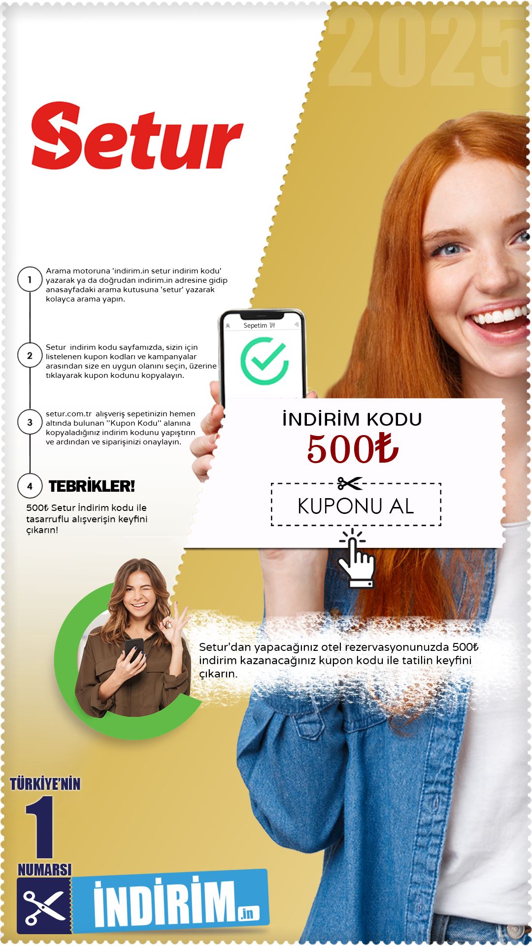 500₺ Setur İndirim Kodu