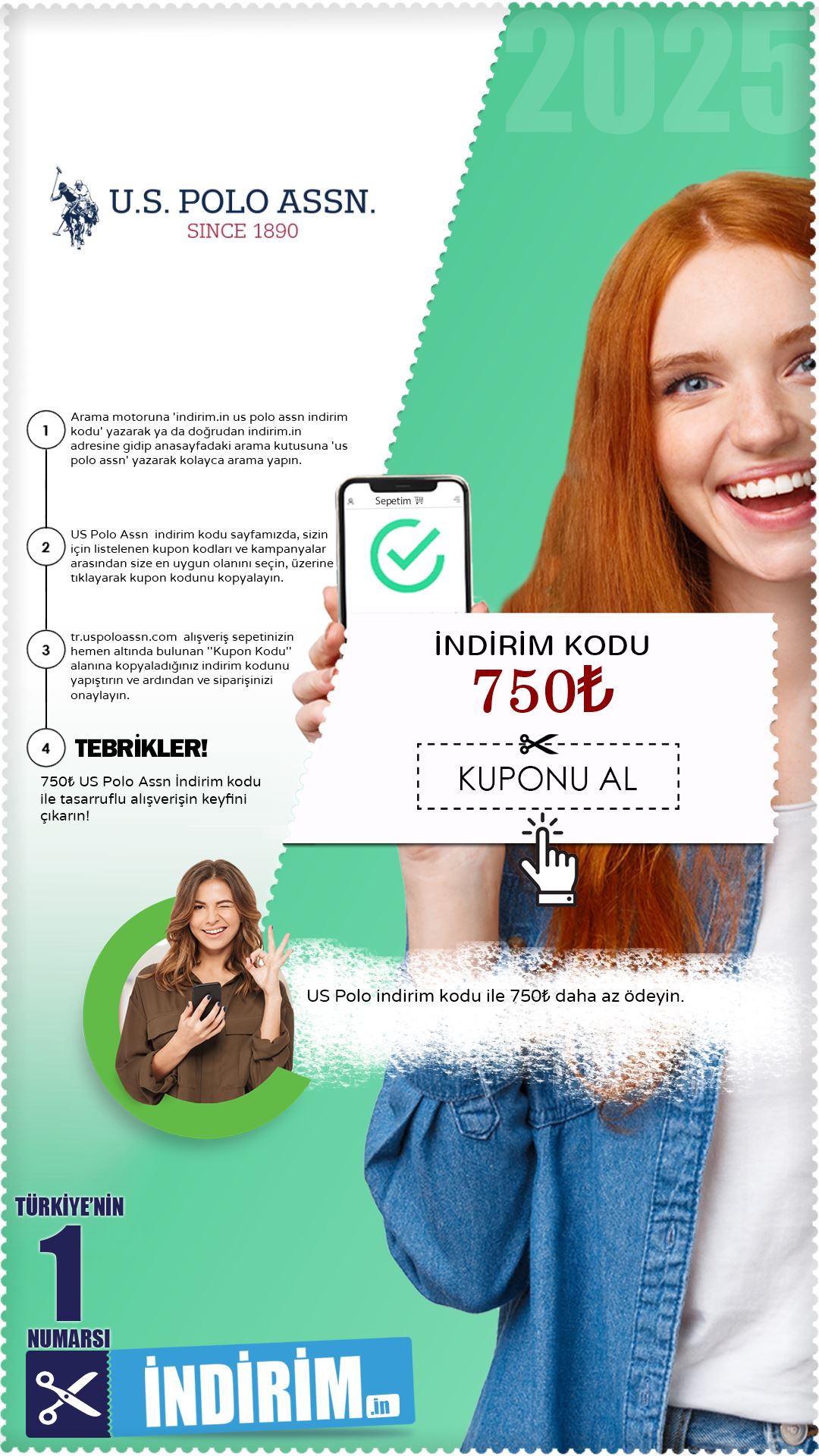 750₺ Us Polo Ucuzluk Kuponu