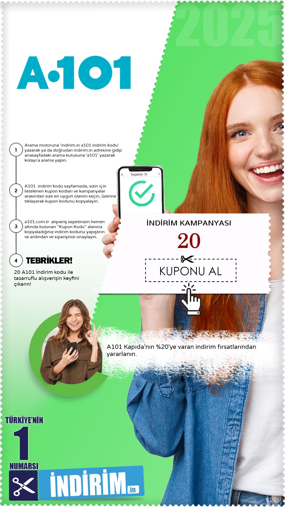 A101 Kapıda %20'Ye Varan İndirim Avantajı