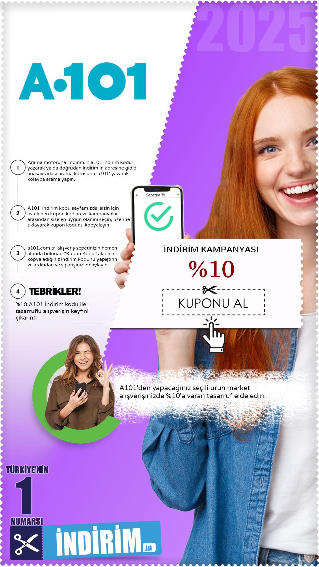 A101 %10 Market İndirimi