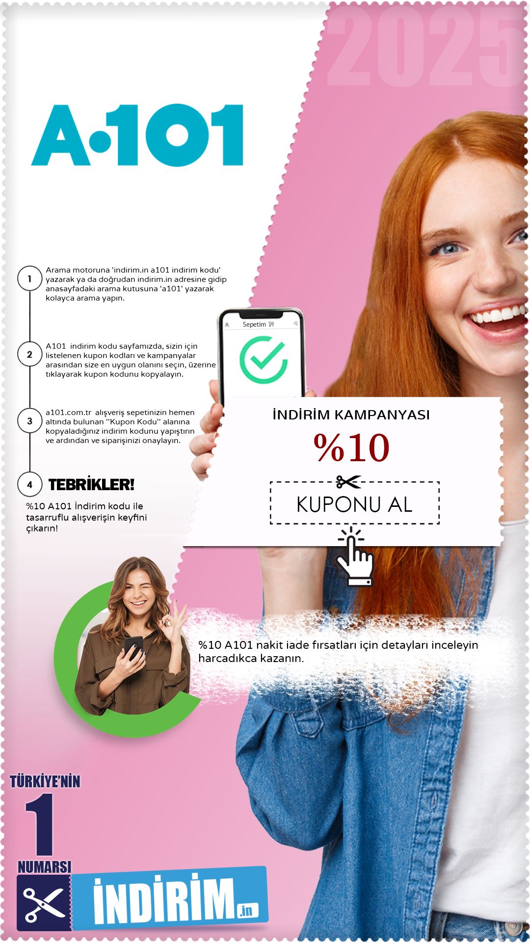 A101 %10 Nakit İade Fırsatı