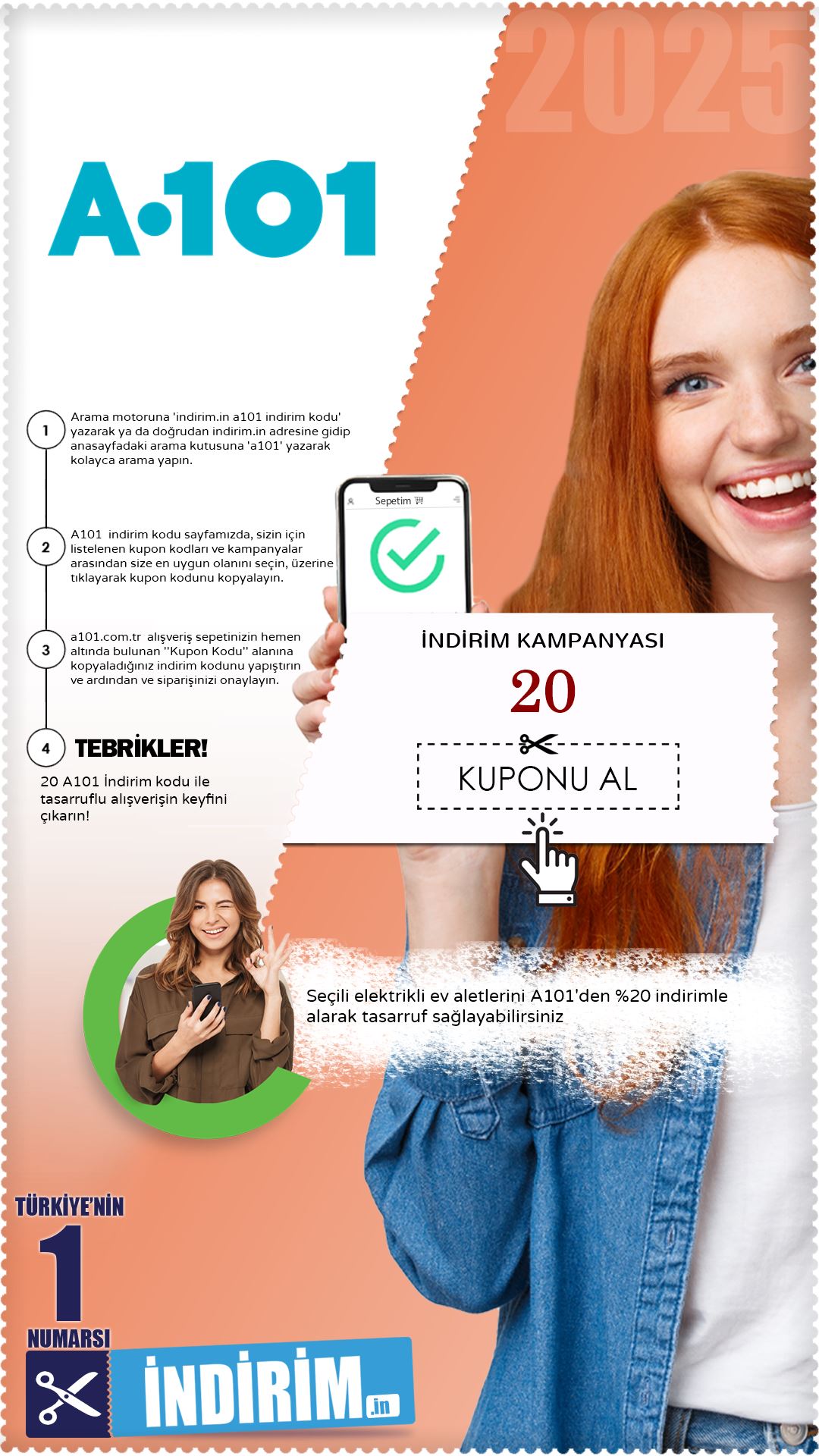 A101 %20 Elektrikli Ev Aletleri İndirim Fırsatı