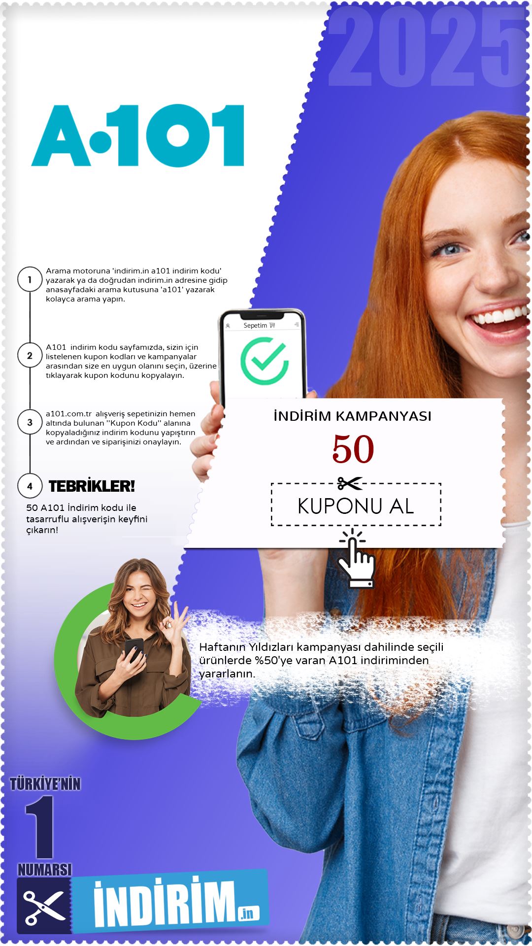 A101 %50'Ye Varan Haftanın Yıldızları İndirimi
