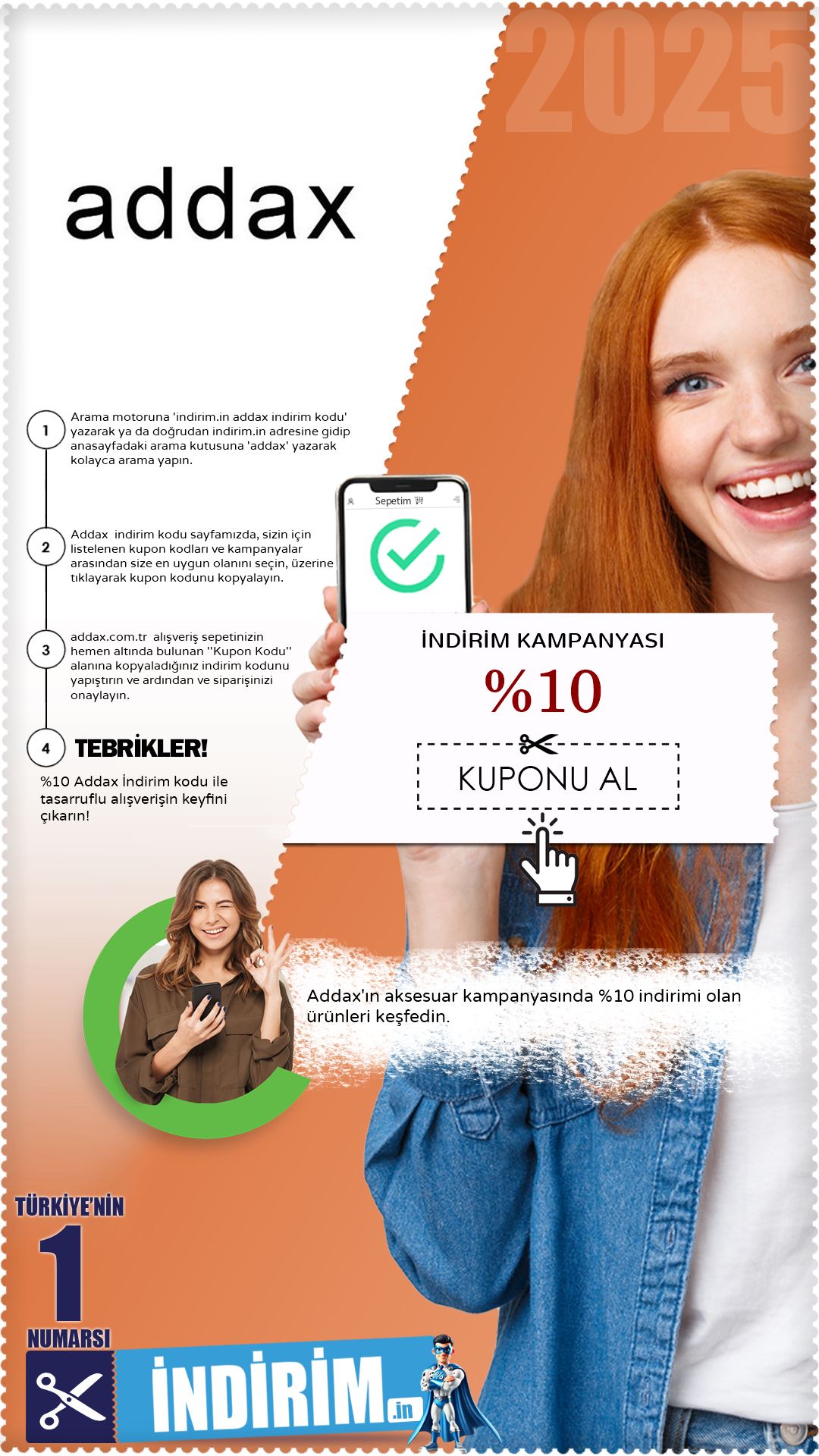 Addax %10 İndiirmli Aksesuar Fırsatı