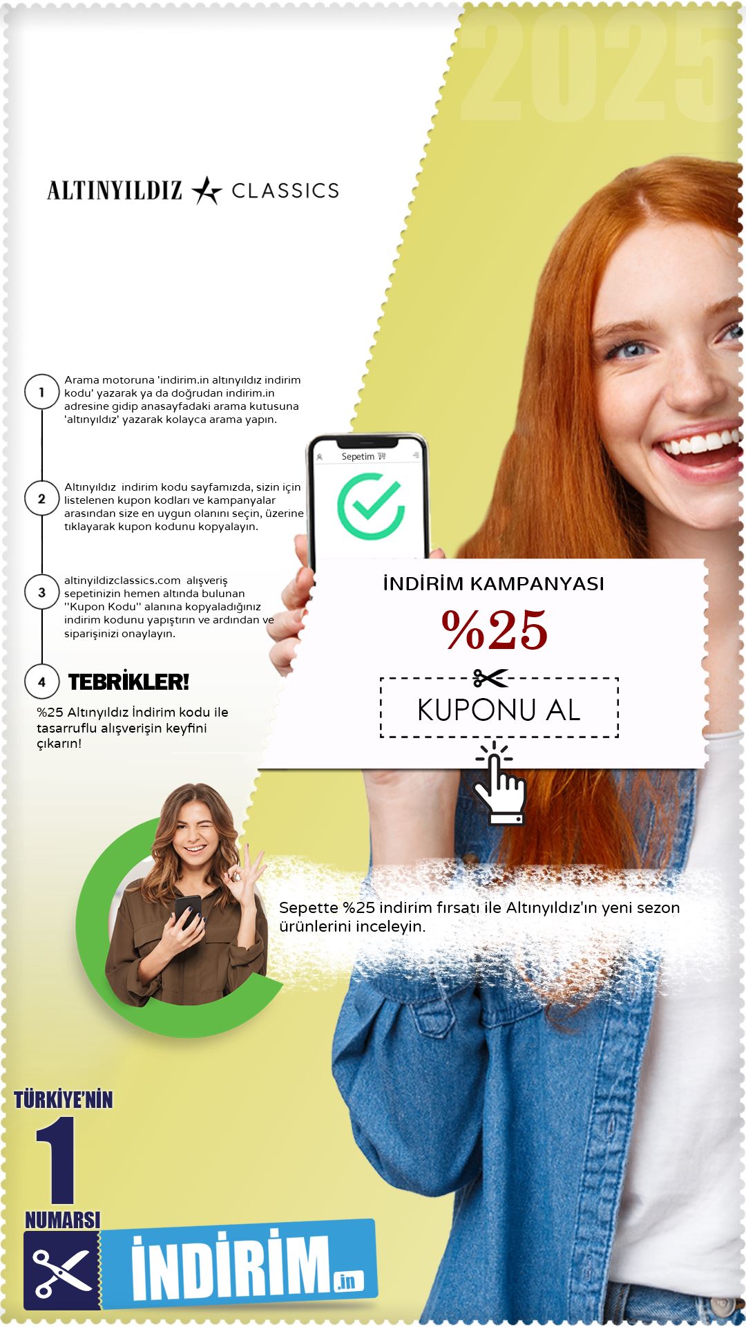 Altınyıldız %25 İndirim Kampanyası