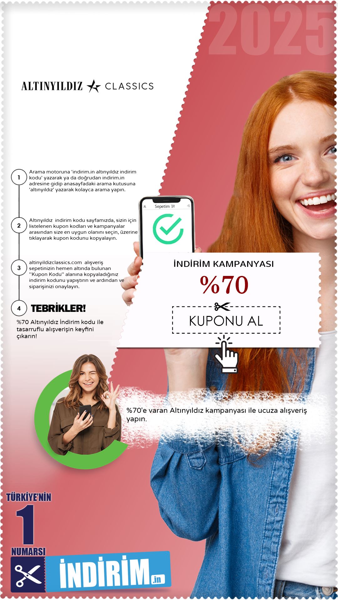Altınyıldız %70'E Varan İndirim Kampanyası