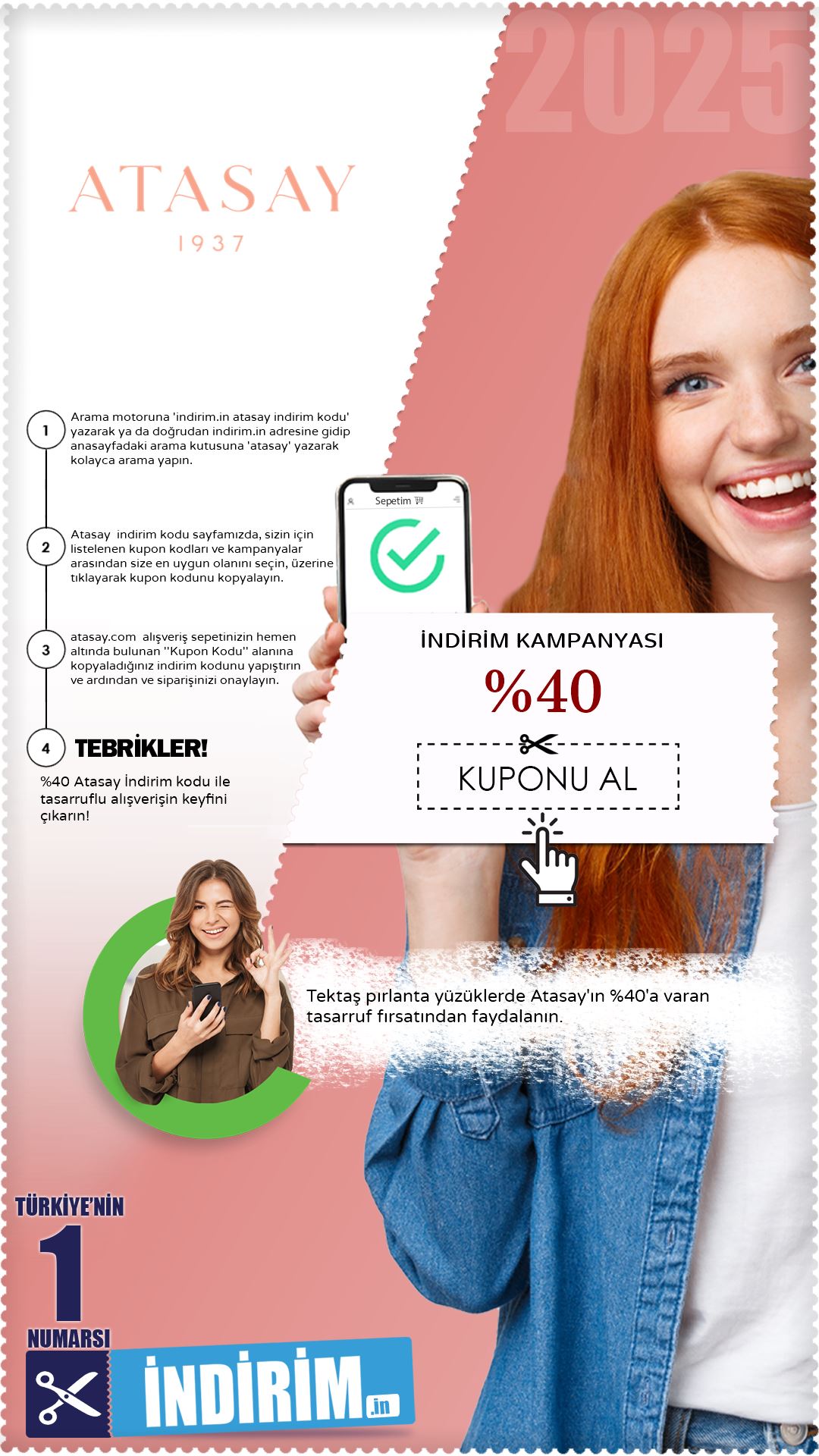 Atasay %40 Tektaş İndirim Fırsatı