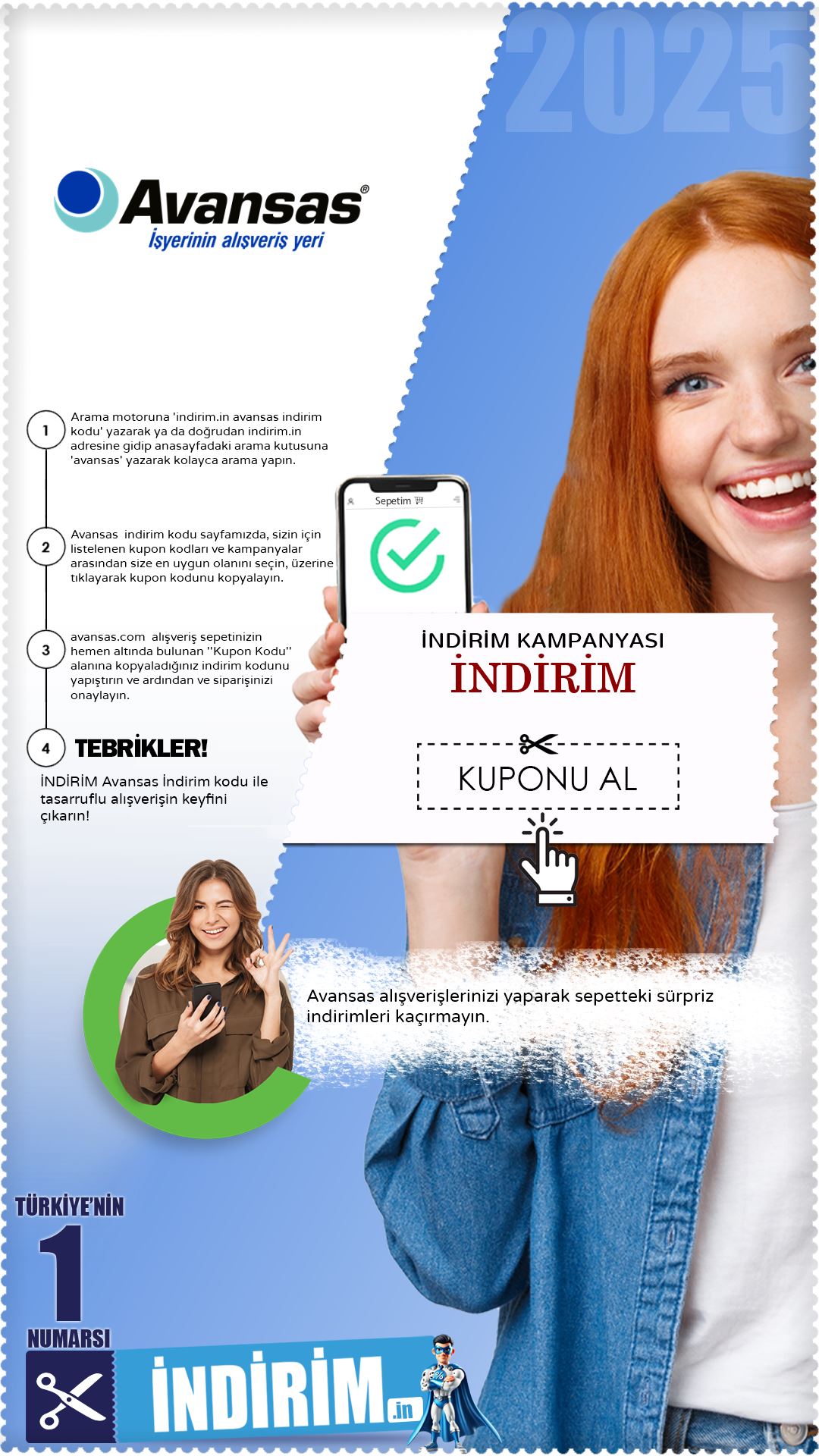 Avansas Yeni Üye İndirim Kodu