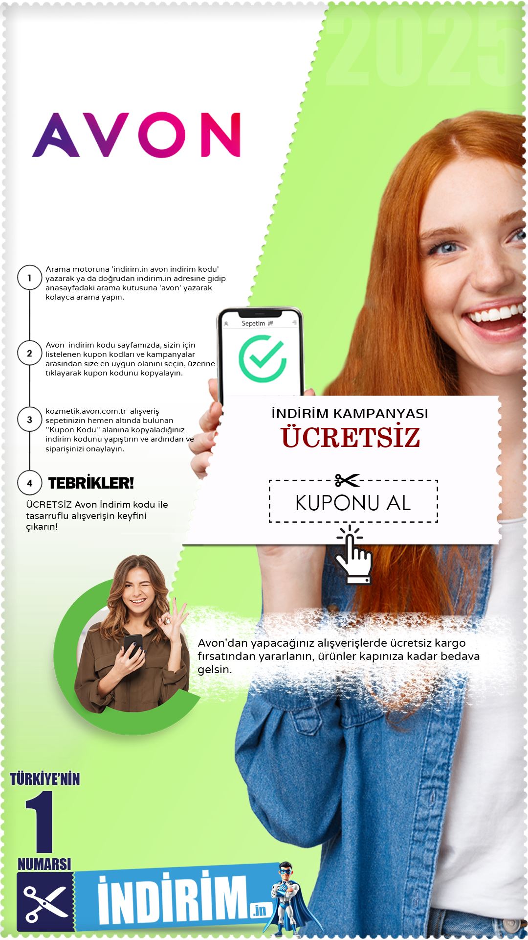 Avon Ücretsiz Kargo Fırsatı
