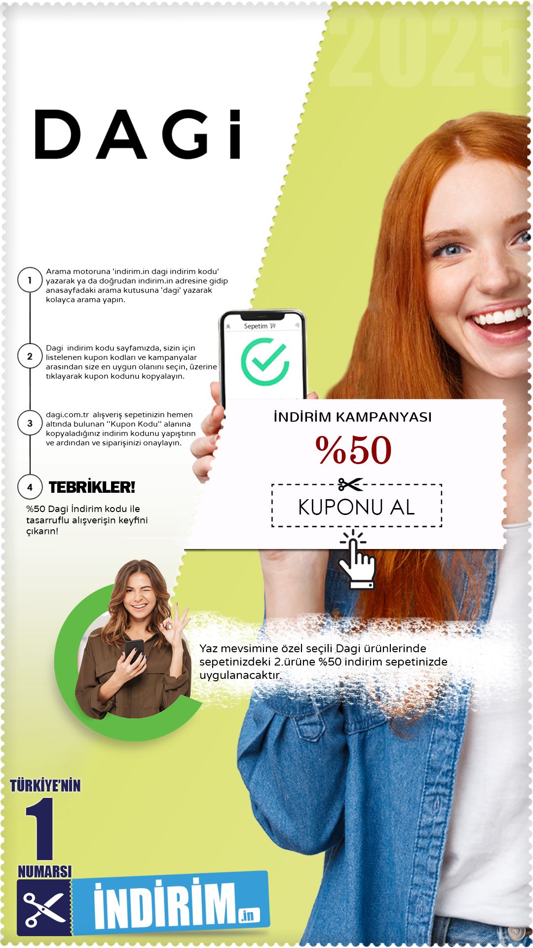 Dagi %50 Yaz Kampanyası
