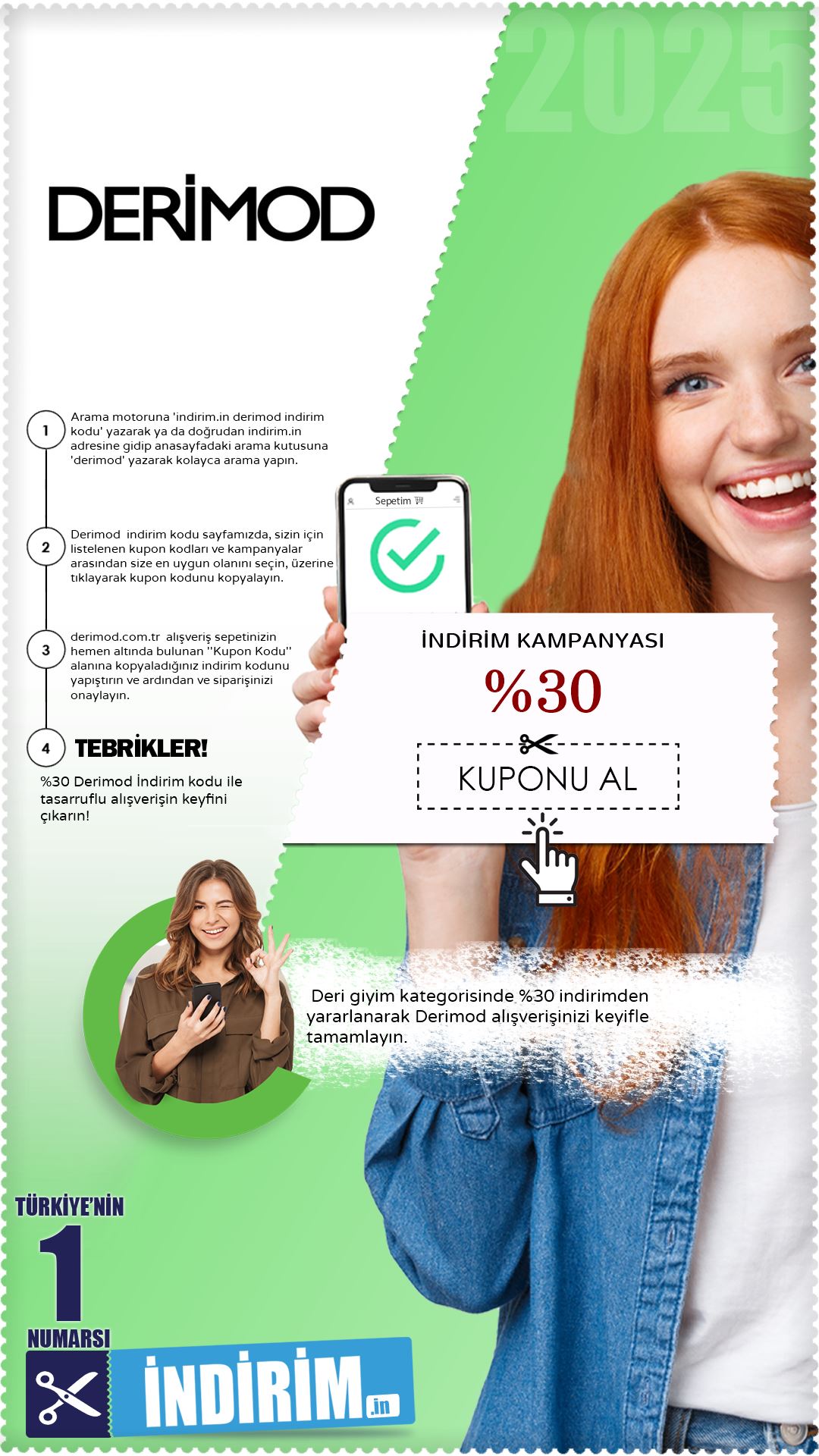 Derimod %30 Deri Giyim İndirim Fırsatı