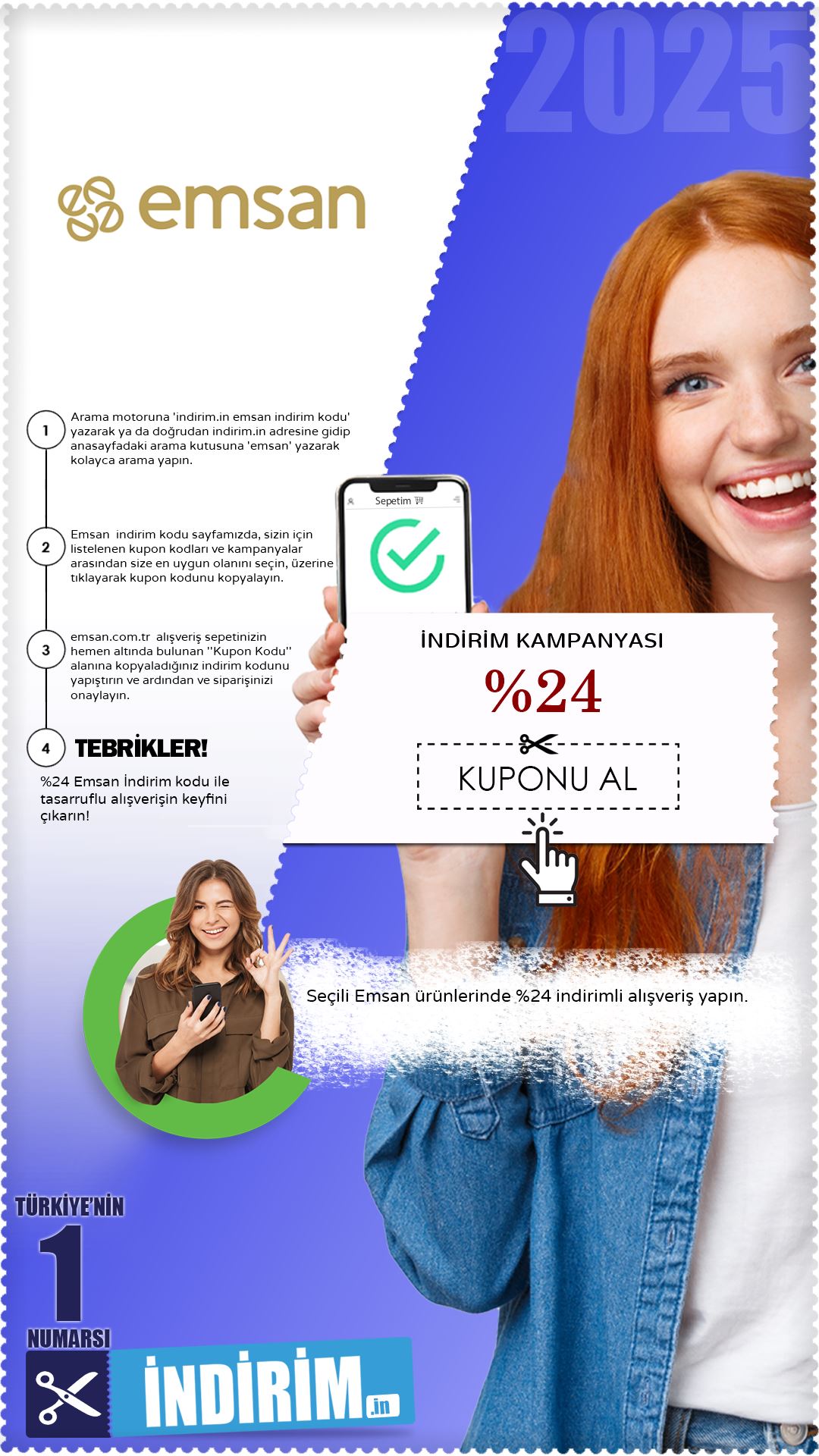 Emsan %24 İndirim Kampanyası