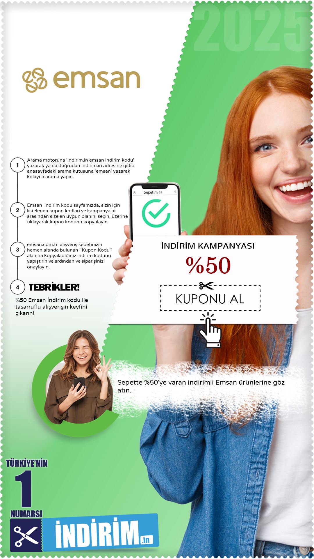 Emsan %50'Ye Varan İndirim Kampanyası