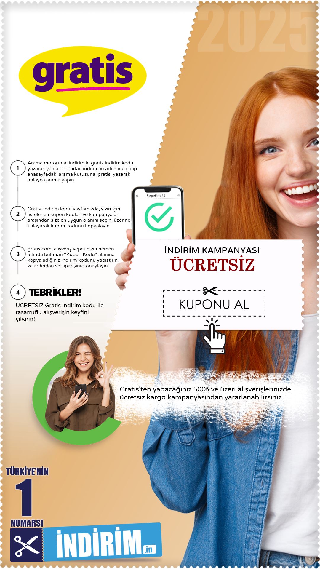 Gratis Ücretsiz Kargo Kampanyası