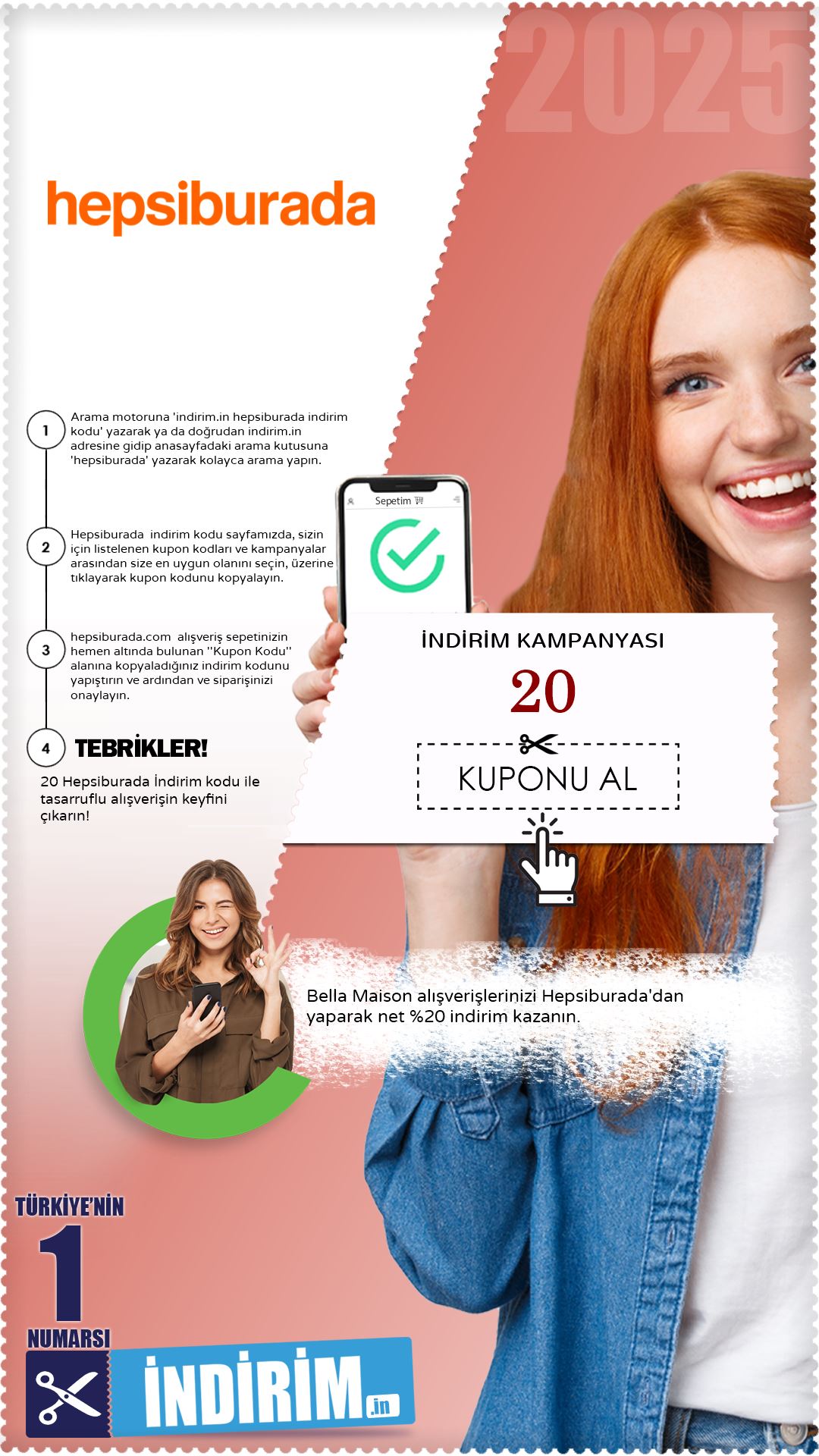 Hepsiburada Net %20 Bella Maison İndirim Fırsatı