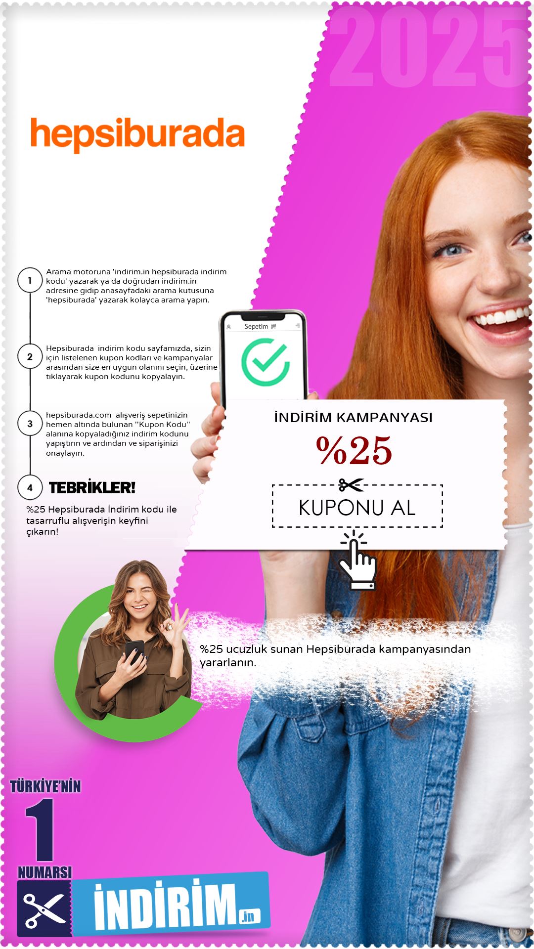 Hepsiburada %25 İndirim Kampanyası