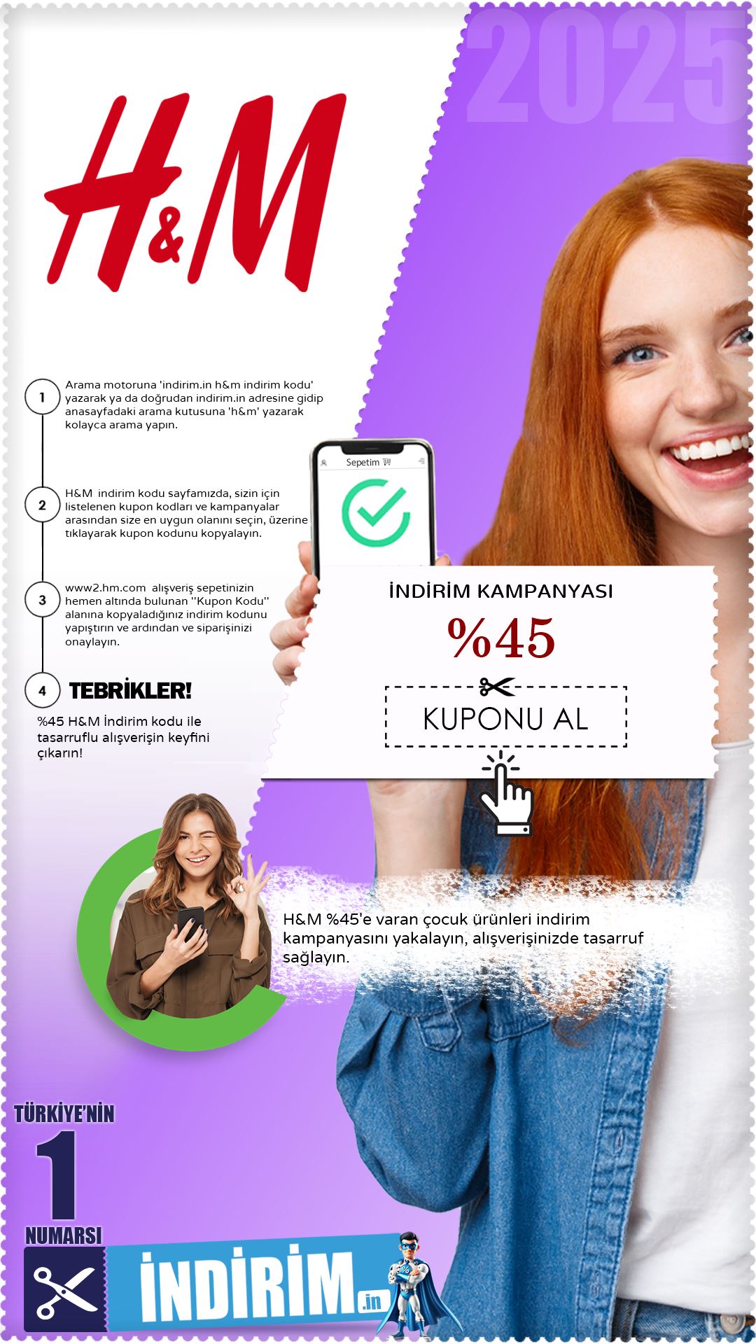 H&M %45 Çocuklara Özel Kampanya