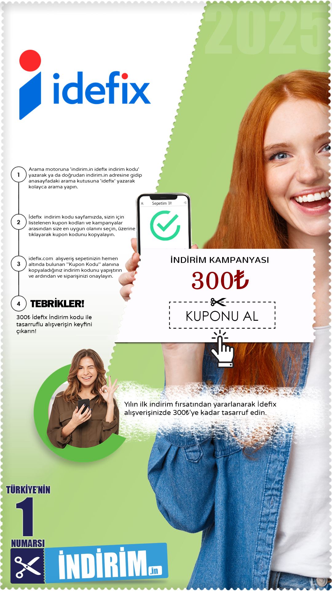 İdefix 300₺ Yeni Yıl Fırsatı