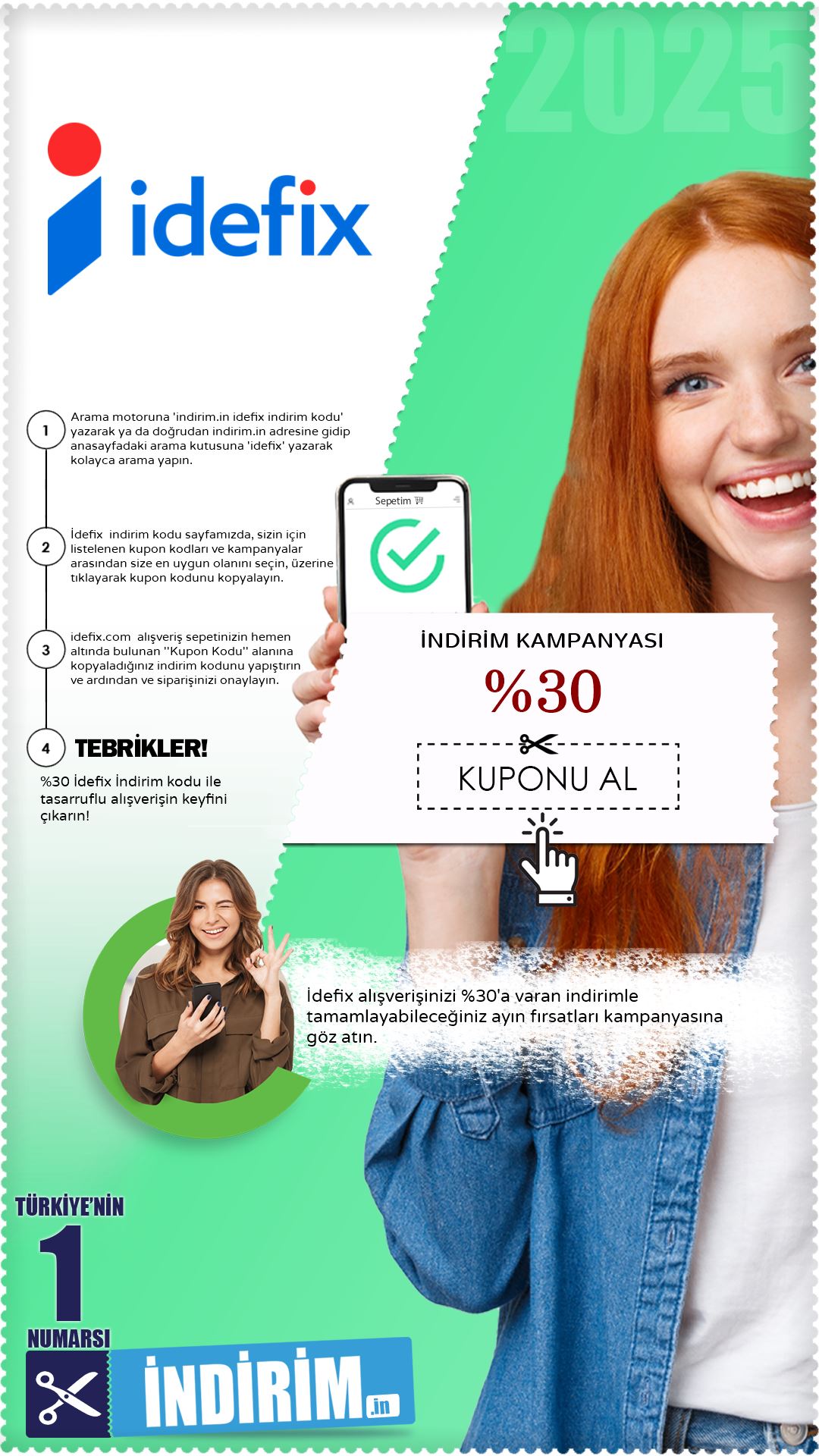 İdefix %30 Ayın Fırsatı Kampanyası