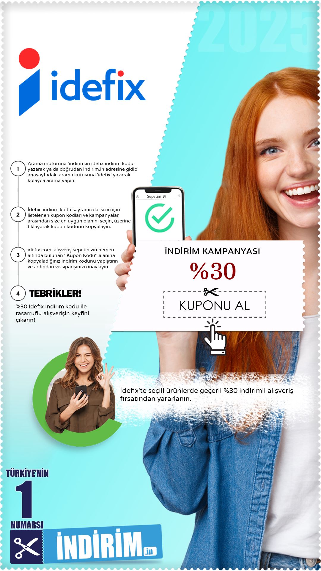 İdefix %30 İndirim Kampanyası