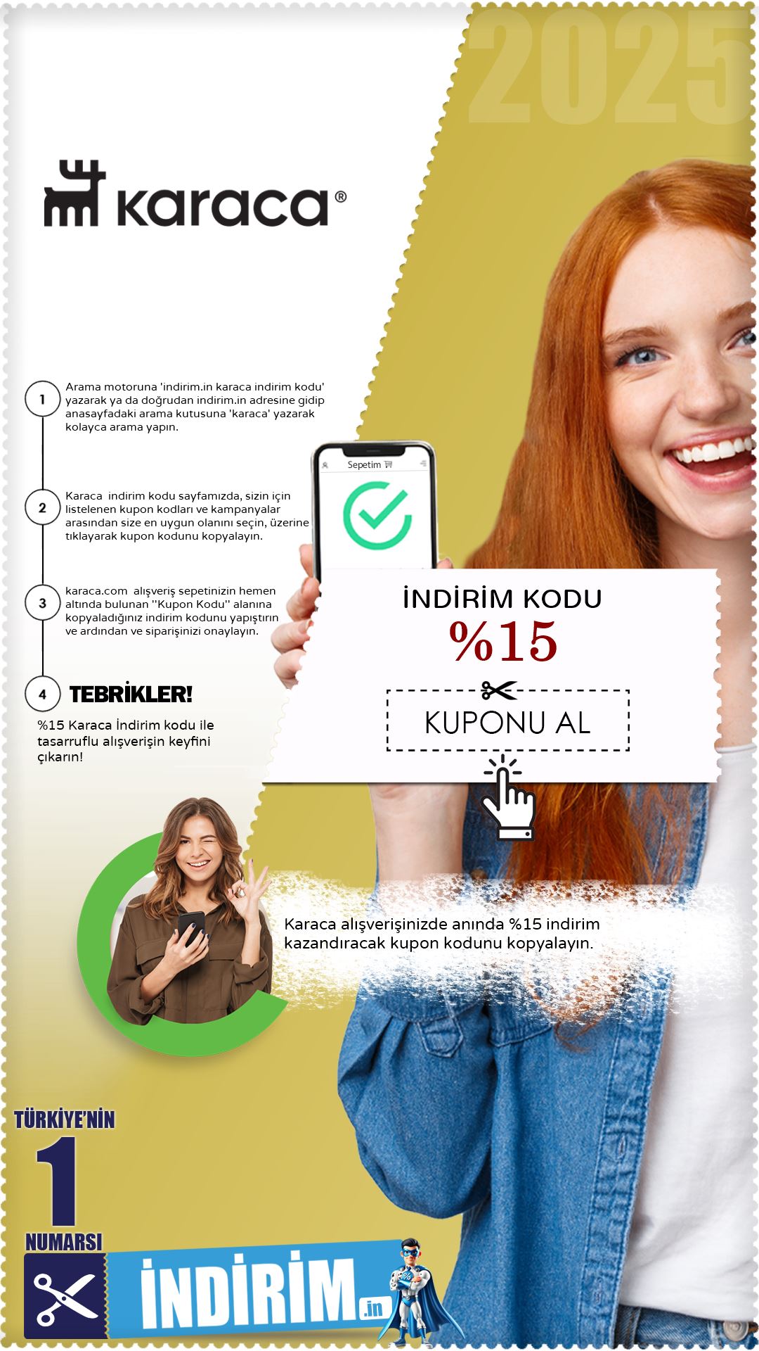 Karaca %15 İndirim Kuponu