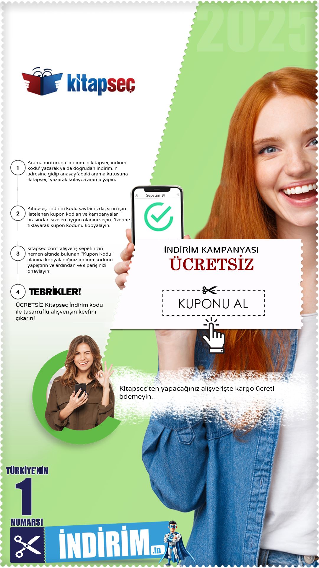 Kitapseç Ücretsiz Kargo Kampanyası