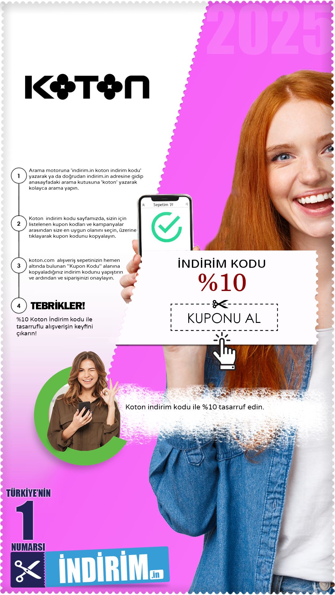 Koton %10 Kupon Kodu