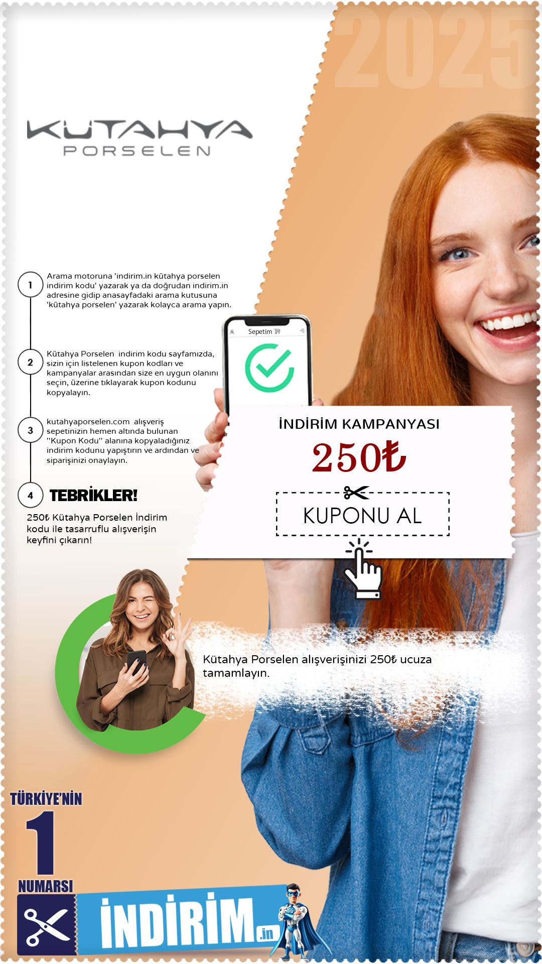 Kütahya Porselen 250₺ İndirim Kuponu
