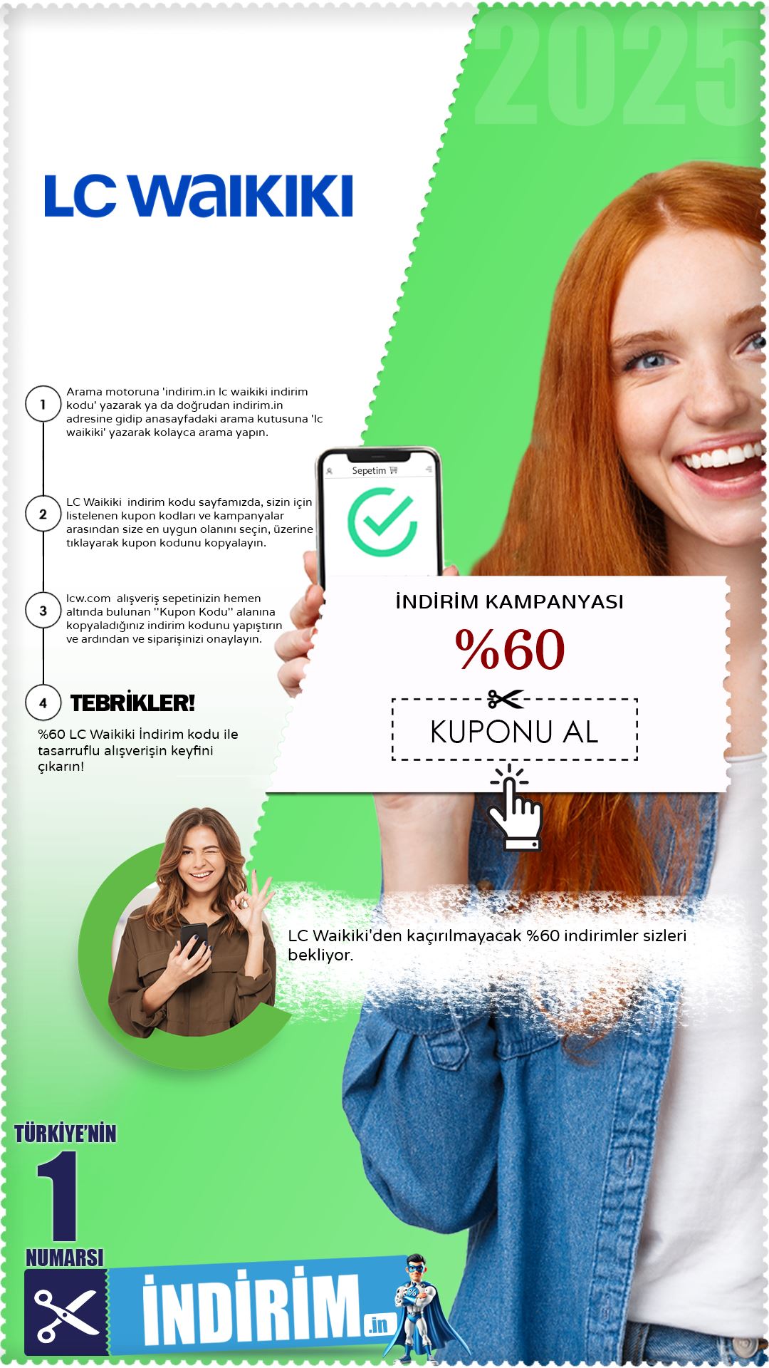 Lc Waikiki %60 İndirim Fırsatı