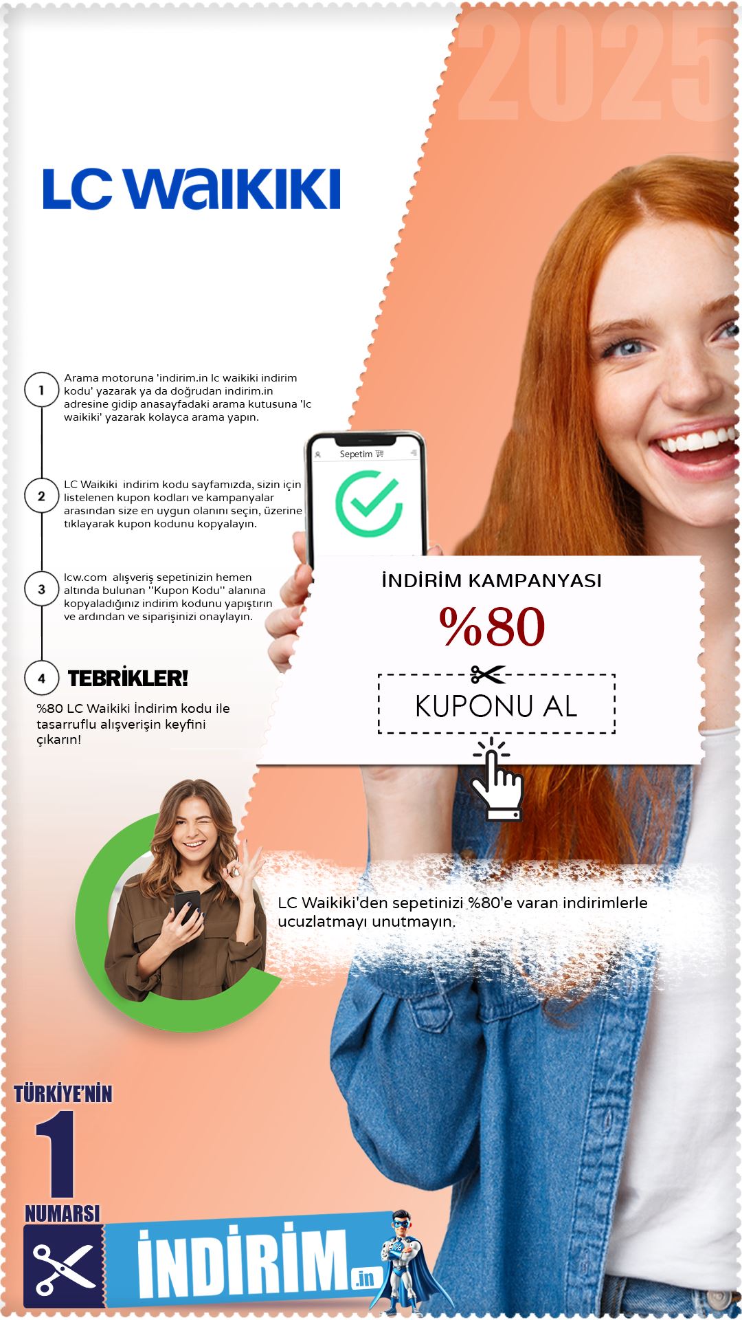 Lc Waikiki %80 İndirim Fırsatı