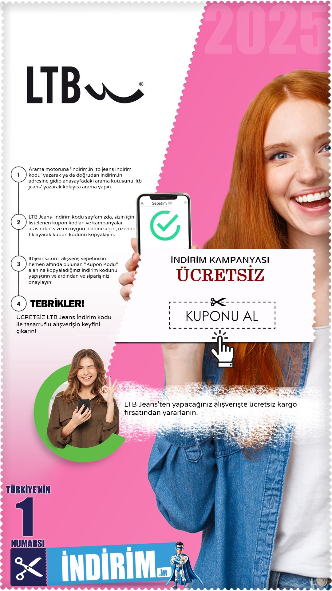Ltb Jeans Ücretsiz Kargo Kampanyası