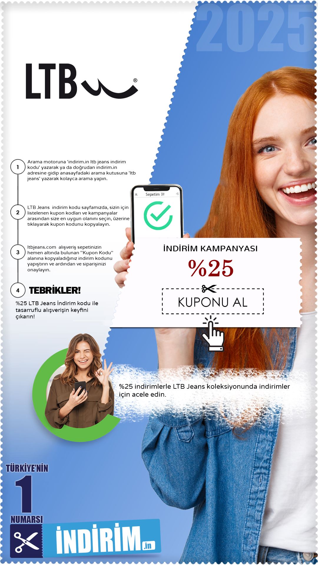 Ltb Jeans %25 İndirim Fırsatı