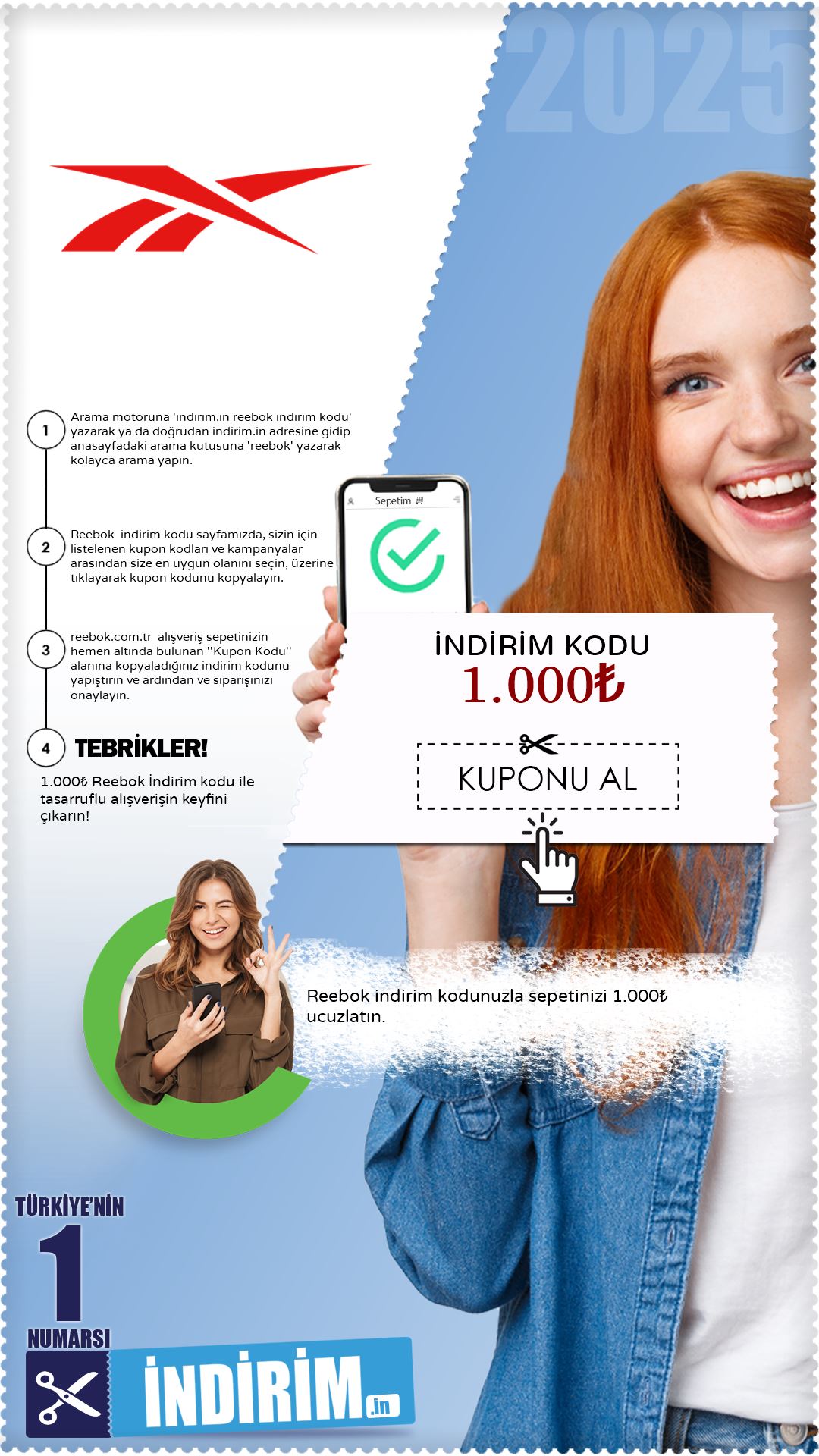 Reebok 1.000₺ İndirim Kodu