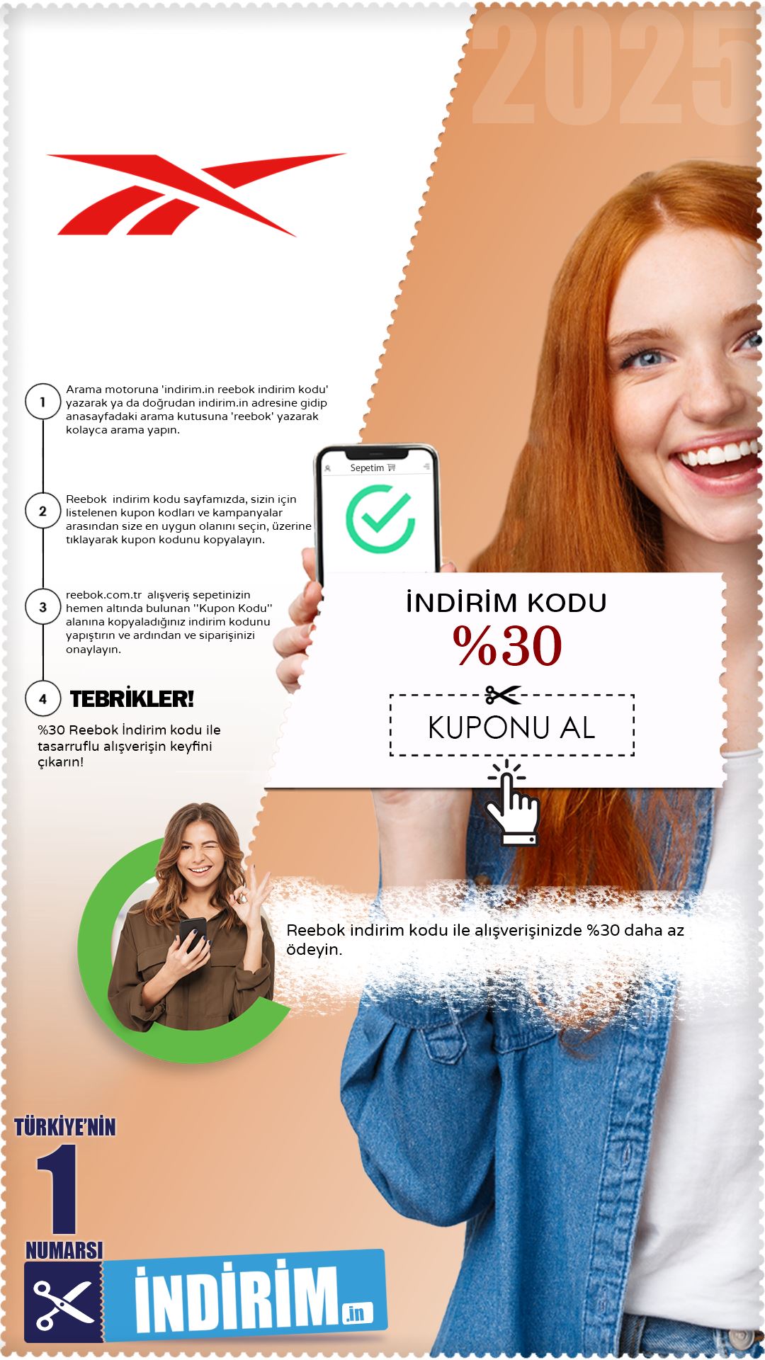 Reebok %30 İndirim Kodu