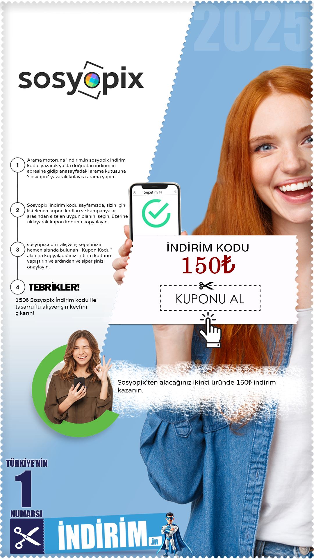 Sosyopix 150₺ Kupon Kodu