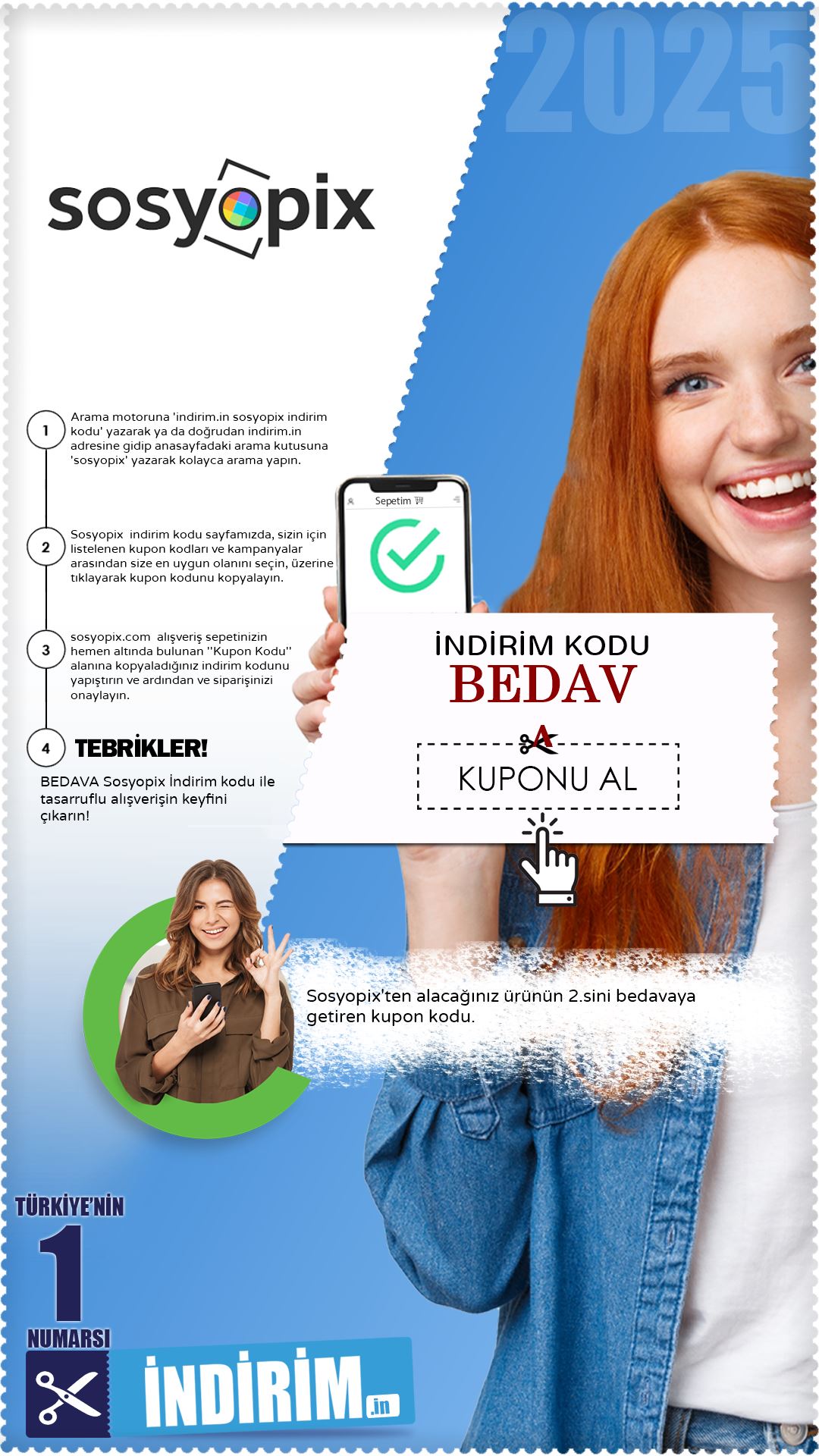 Sosyopix Bedava Ürün Kupon Kodu