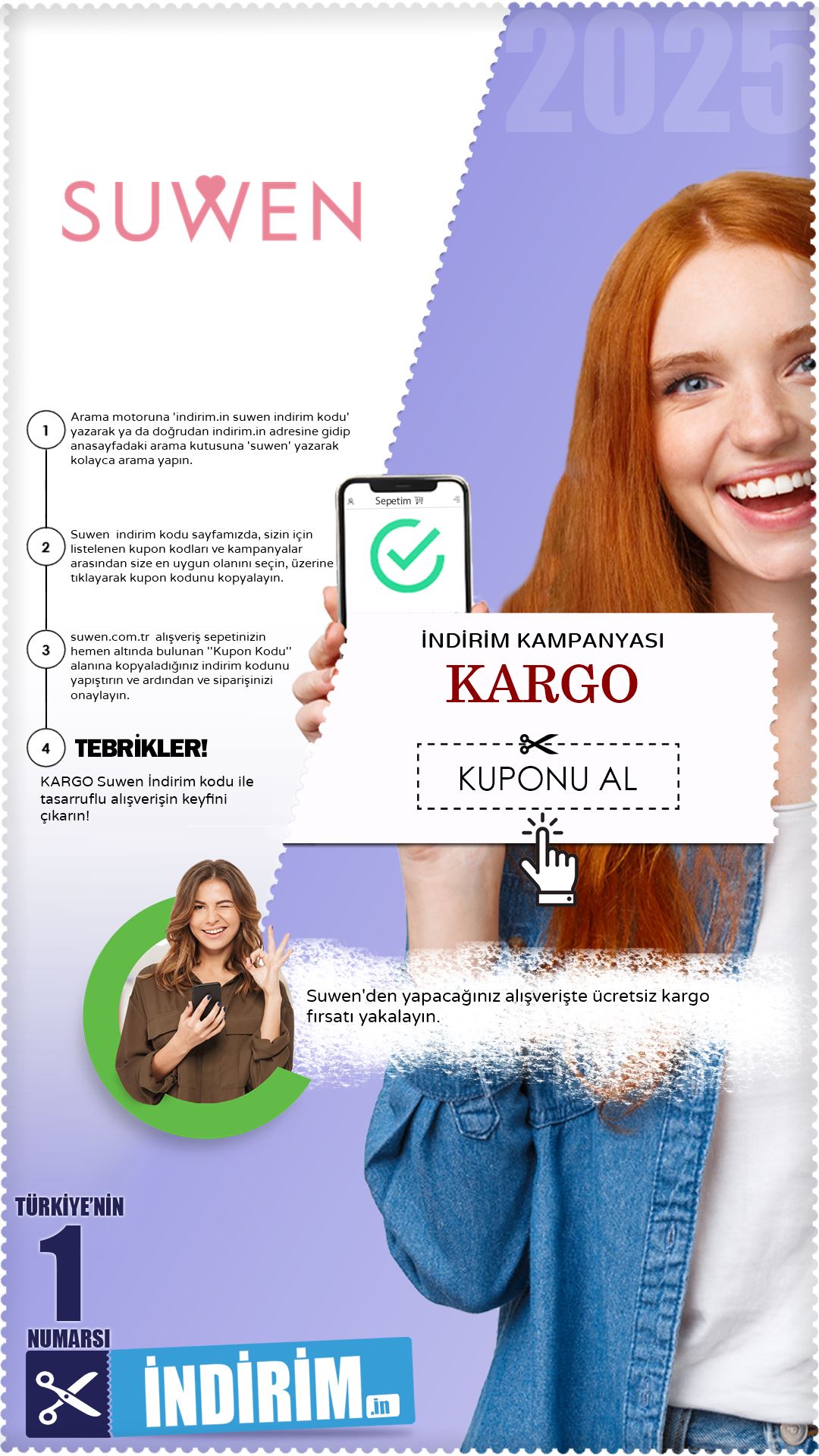 Suwen Kargo Bedava Fırsatı