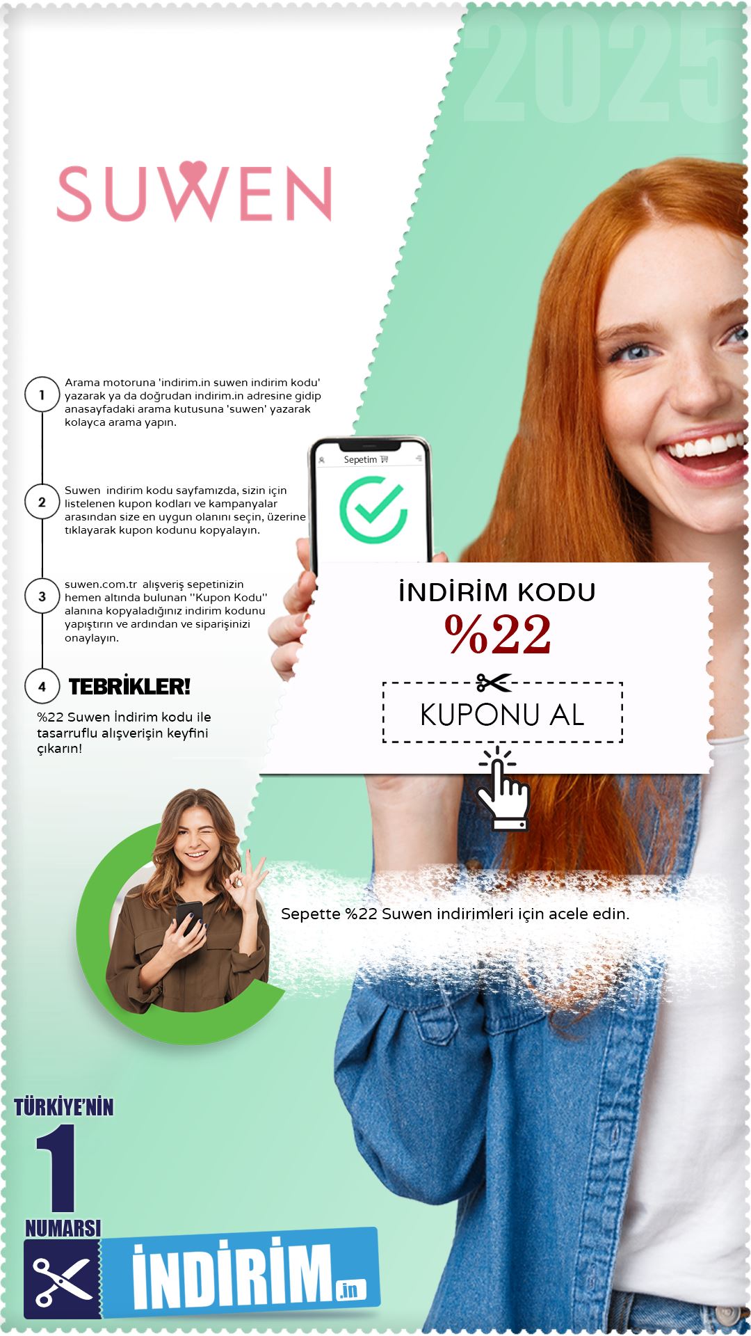 Suwen %22 İndirim Kampanyası
